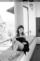 Uno scatto in bianco e nero di Dalila