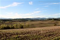 the view of the country near Cafaggiolo