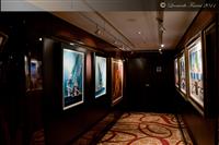 Norwegian Epic - corridoi con esposizioni d'arte